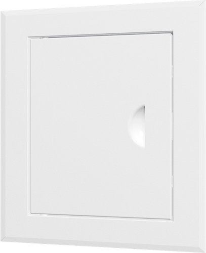 Люк-дверца ревизионная металлическая ERA 300х400 белый фото Люк-дверца ревизионная металлическая ERA 300х400 белый картинка